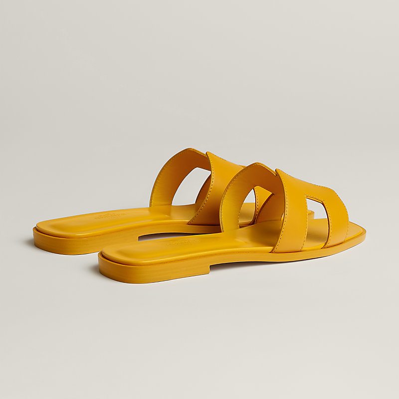 Oran sandal - Yellow | Hermès Mainland China